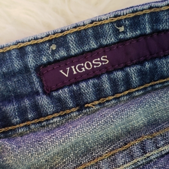 Vigoss distressed cropped Jean's size 1 - Picture 6 of 8